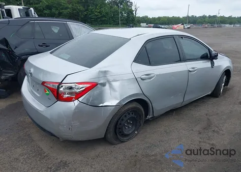 2016 Toyota Corolla Le z USA, uszkodzony, nr VIN 2T1BURHE5GC620604